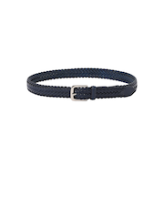 オイルレザーメッシュ カジュアルベルト