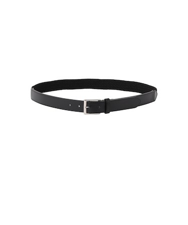 レザーメッシュコンビ ビジネスベルト