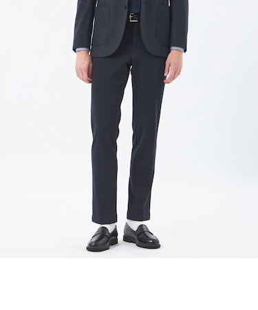 テーラードジャージー パンツ ハイブリッドジャージー