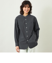 【GREY LABEL】バンドカラーシャツ