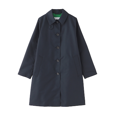 【WEB&一部店舗限定】インバーテッドステンカラーコート ダブルクロス製