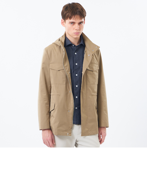 ツイルストレッチ BELFAST（ベルファスト）ミリタリーパーカ