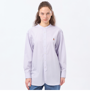 バッキンガムベア バンドカラーシャツ