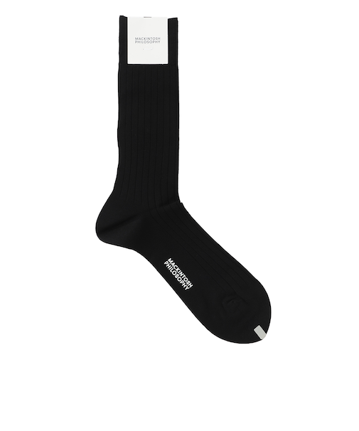 リブストライプ ビジネスソックス