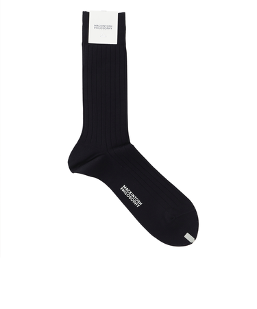 リブストライプ ビジネスソックス