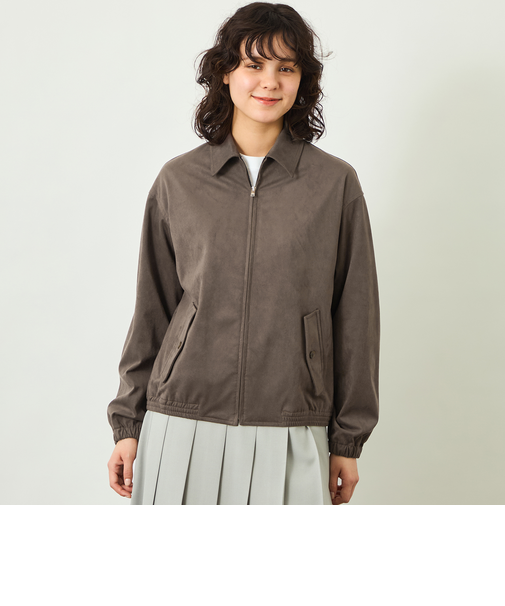 【GREY LABEL】Faux Suede ブルゾン