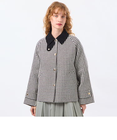 【WEB&一部店舗限定】【WELBURY SHORT】サマーツイード製