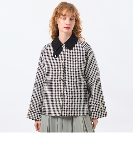 【WEB&一部店舗限定】【WELBURY SHORT】サマーツイード製