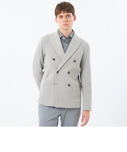 14Gカノコ調 ダブルニットジャケット