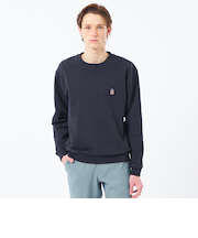 【WEB&一部店舗限定】バッキンガムベア 10オンス裏パイル ワンポイントクルーネックスウェット