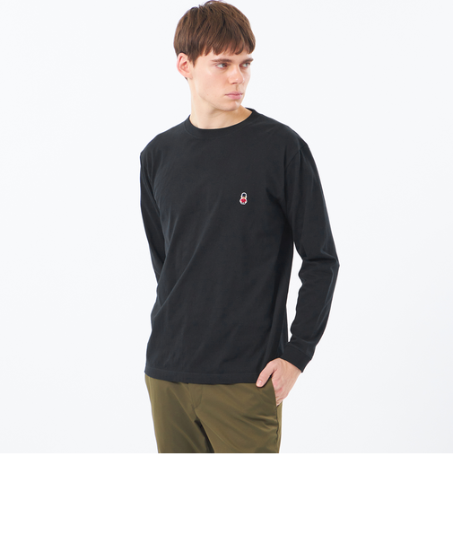 【WEB&一部店舗限定】バッキンガムベア 5.6オンス天竺 ワンポイントクルーネック