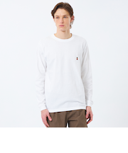 【WEB&一部店舗限定】バッキンガムベア 5.6オンス天竺 ワンポイントクルーネック