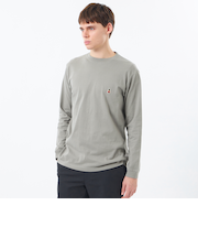 【WEB&一部店舗限定】バッキンガムベア 5.6オンス天竺 ワンポイントクルーネック