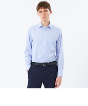 オックス/ストライプ/チェック/セミワイドシャツ