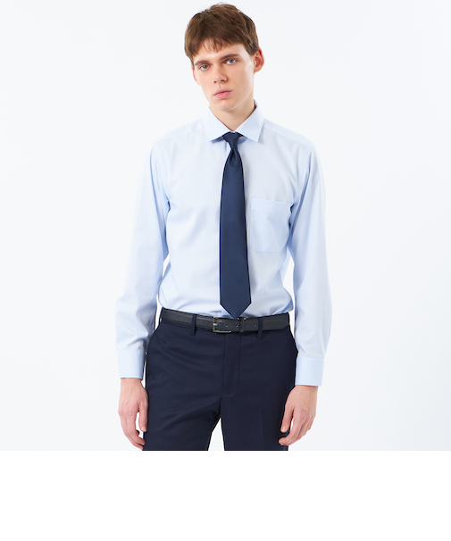 オックス/ストライプ/チェック/セミワイドシャツ