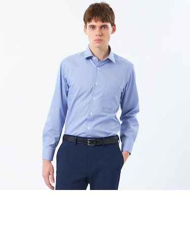 オックス/ストライプ/チェック/セミワイドシャツ