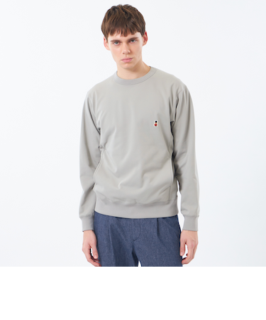 バッキンガムベア ライトフリース 長袖プルオーバー