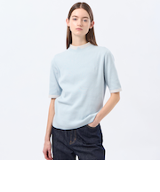 Cleric Collar Knit ハーフスリーブ