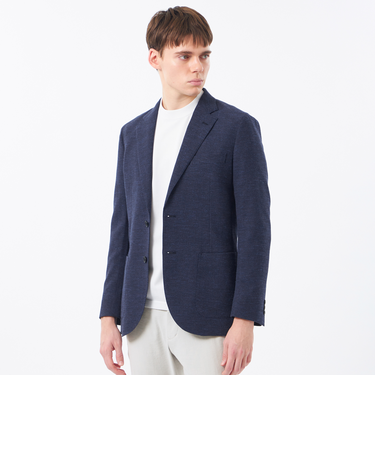 テーラードジャージー ジャケット TOLLEGNOへリンボン