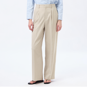 【MP STANDARD TROUSERS 001 WIDE FIT】DRY OXFORD製