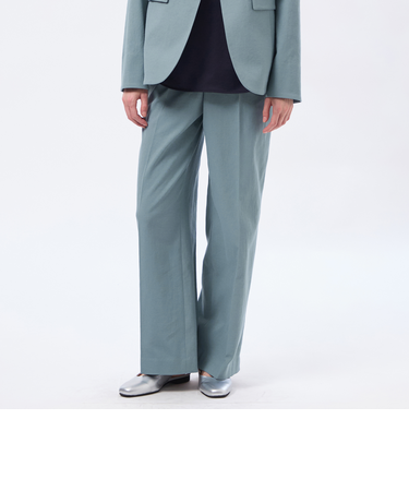 【MP STANDARD TROUSERS 001 WIDE FIT】DRY OXFORD製