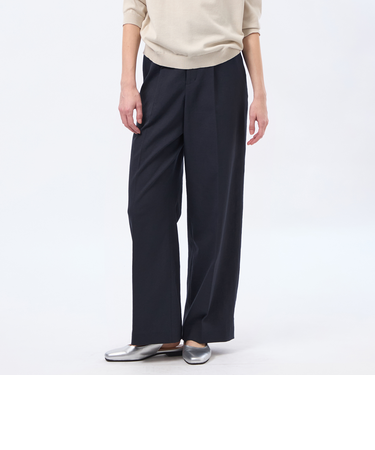 【MP STANDARD TROUSERS 001 WIDE FIT】DRY OXFORD製