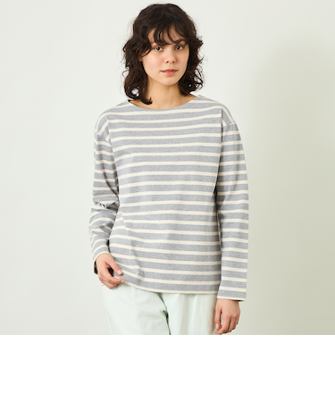 【GREY LABEL】バスクボーダーカットソー