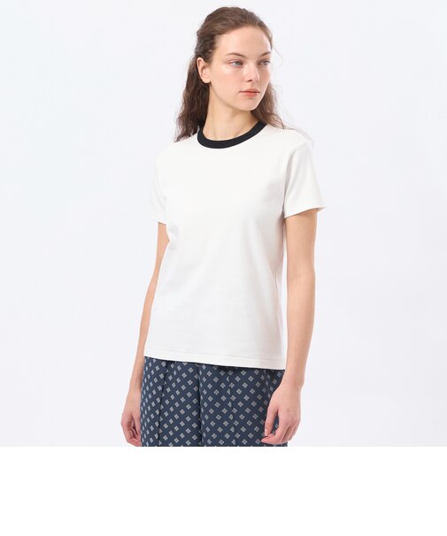 ラッケンブースリンガーネックTシャツ