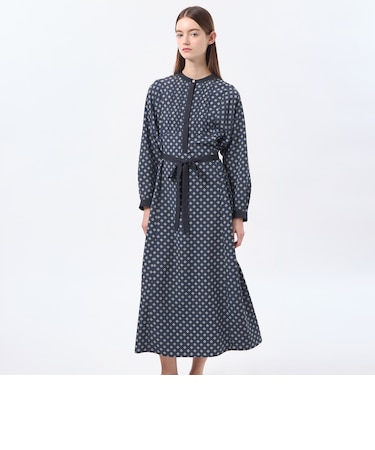 【LEE4月号/蛯原友里さん着用】【CRANWELL DRESS(クランウェル ドレス)】ラッケンブースプリント