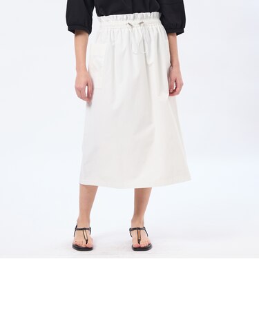 【LEE4月号/蛯原友里さん着用】ウエストギャザースカート