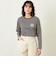 GREY LABEL 【SHARP LOGO】ロングスリーブボーダーTシャツ