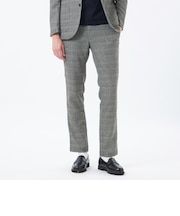 テーラードジャージーパンツ グレンチェックカラミ