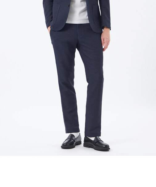 テーラードジャージーパンツ 杢カラミストレッチ