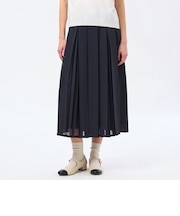 【WEB&一部店舗限定】【WILLINGHAM SKIRT（ウィリングハムスカート）】トリプルプリーツ