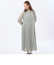 【WEB&一部店舗限定】【WILLINGHAM DRESS（ウィリングハムドレス）】トリプルプリーツ