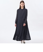 【WEB&一部店舗限定】【WILLINGHAM DRESS（ウィリングハムドレス）】トリプルプリーツ