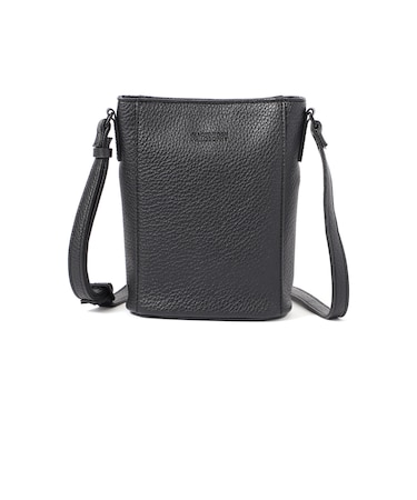 【WEB＆一部店舗限定】シンセティックシュリンクレザー ショルダーバッグ