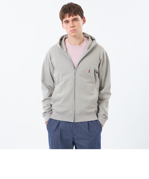 バッキンガムベア ライトフリース ジップパーカ