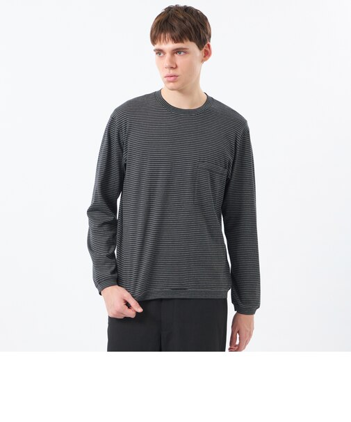 【WEEKENDER】セミルーズロンT ナローボーダー天竺