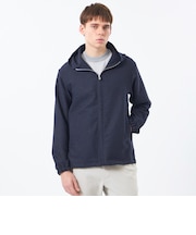 テーラードジャージー フーデッドパーカー 杢カラミストレッチ