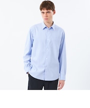 トロッター レギュラーカラースナップ 無地/チェック