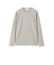 ブリテック クルーネックロンT ドライフラットストレッチクロス