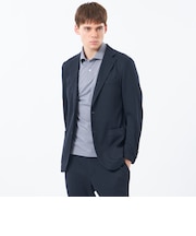 テーラードジャージー ジャケット ミニワッフル