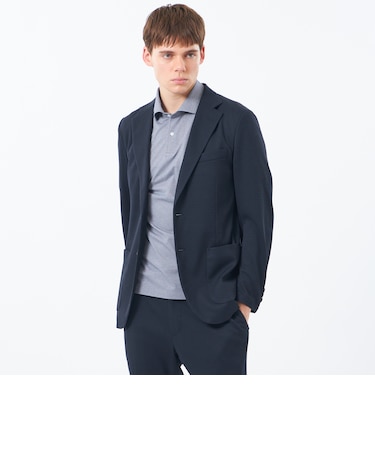 テーラードジャージー ジャケット ミニワッフル