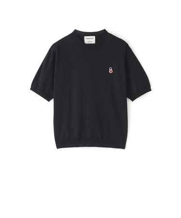 【WEB&一部店舗限定】バッキンガムベア ワッペンクルーネックニット