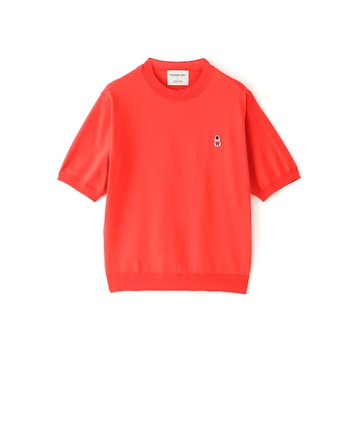 【WEB&一部店舗限定】バッキンガムベア ワッペンクルーネックニット