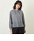 GREY LABEL スタンドカラーギャザーシャツ