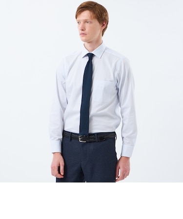 【WEB&一部店舗限定】長袖セミワイドカラー 柄バリエーション