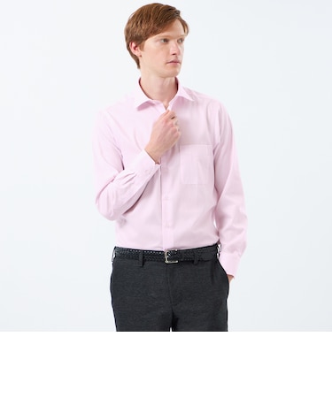 【WEB&一部店舗限定】長袖セミワイドカラー 柄バリエーション