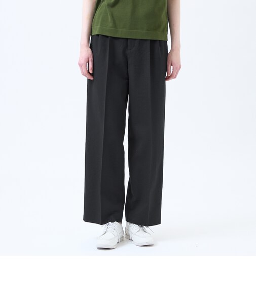 サマーサッカーワイドタックパンツ